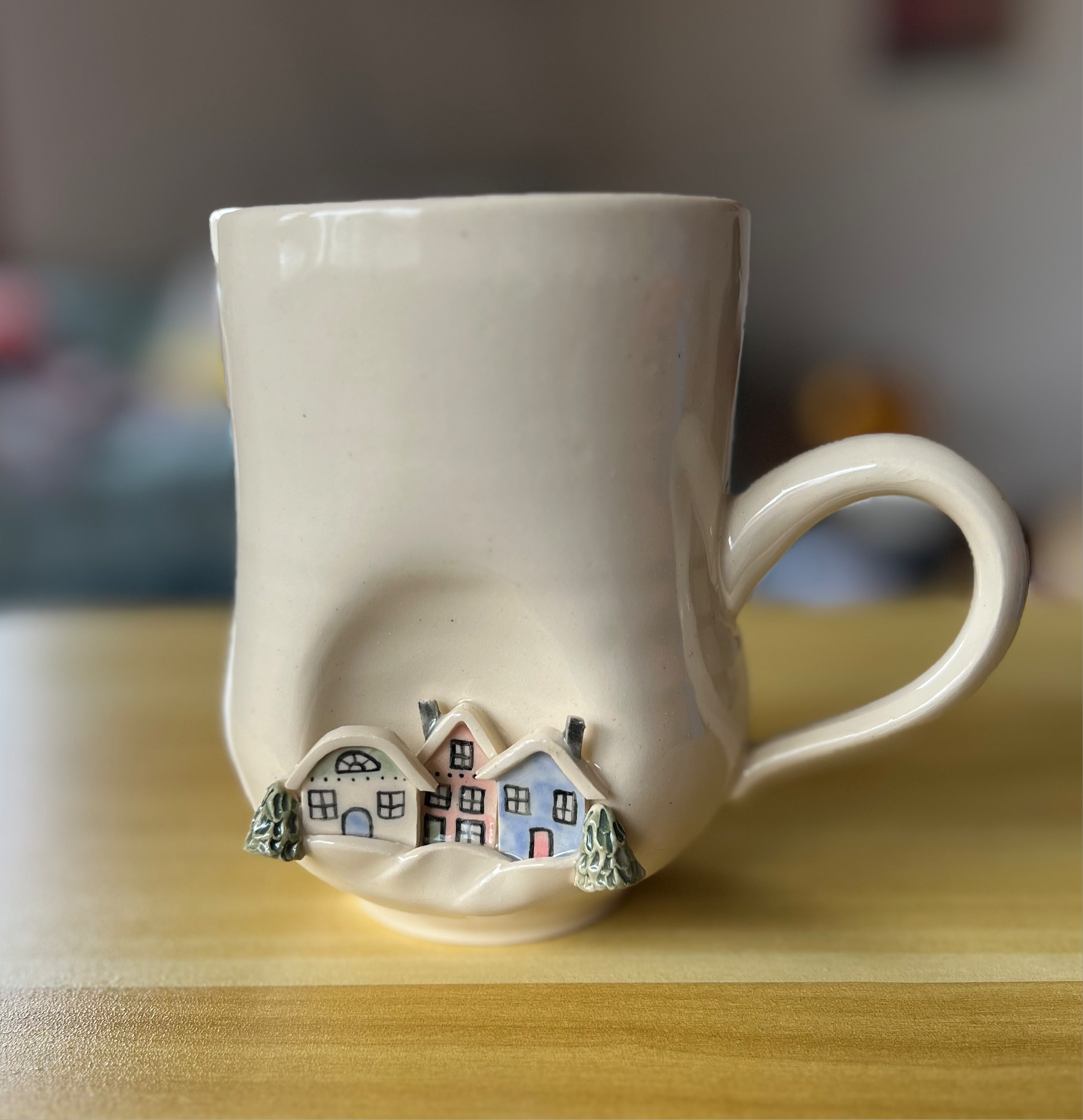 Snowy Village Mugs (with or without gold)