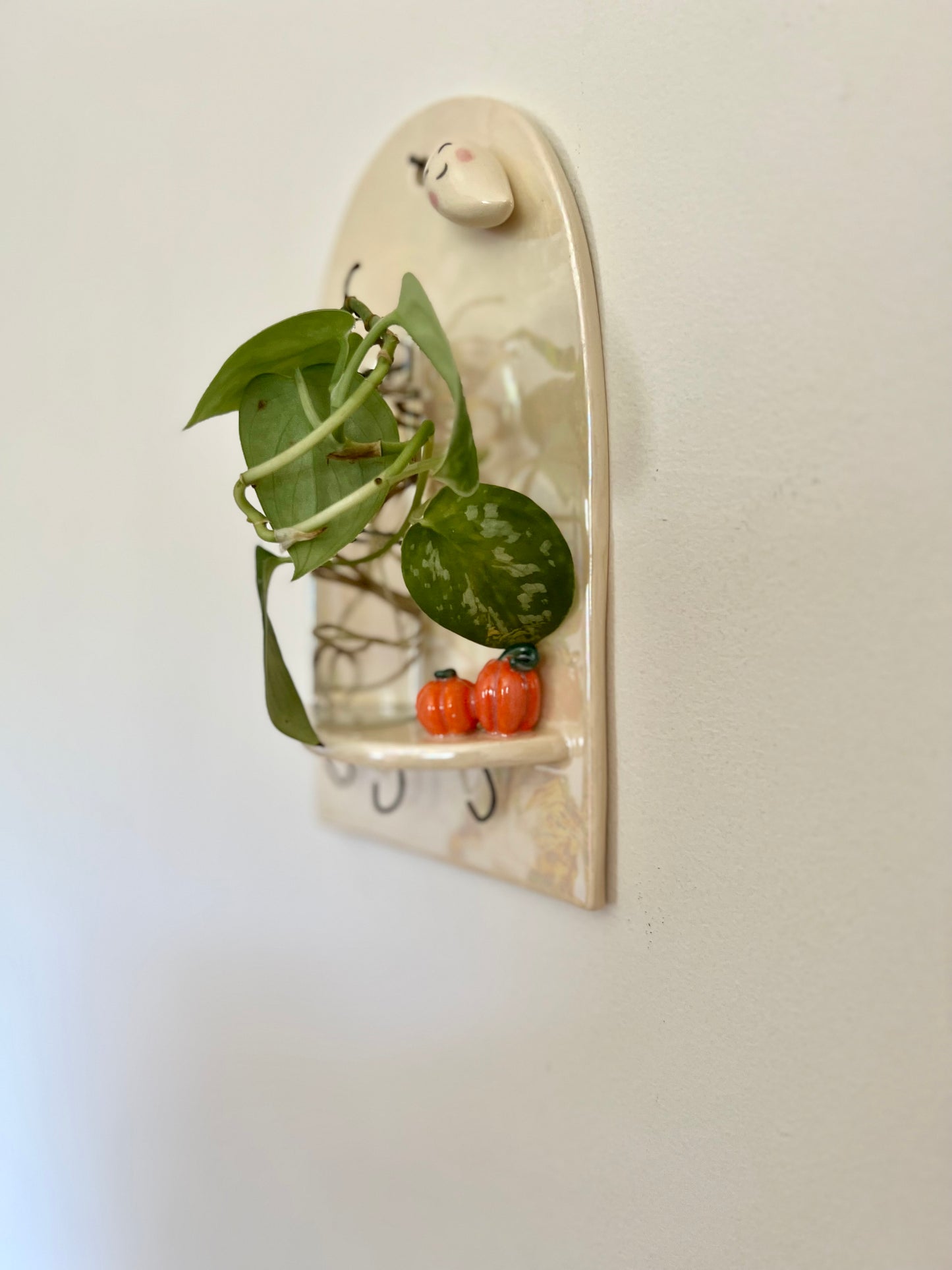 Ghostie Wall Hanging and Plant Propagation Station