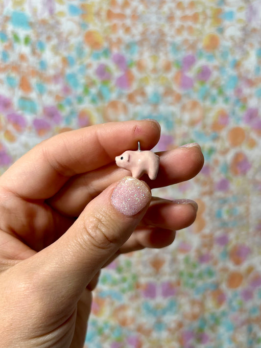 Pink Piggy Charm